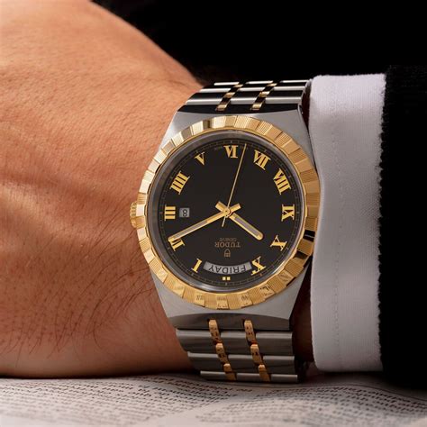 tudor royal gold 41mm|tudor royal date day.